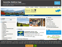 Tablet Screenshot of gemeinde.altrei.bz.it